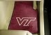 Virginia Tech Hokies universal fit Carpet 2 Pc Car Floor Mat (Rug)
