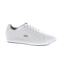 Damen Schuhe Lacoste Carnaby Lock Weiß Leder