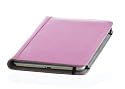 M-Edge GO! Genuine Leather Kindle Jacket with Hinge (Fits 6" Display, Latest Generation Kindle), Smooth Light Pink