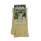 GABOX(ガボックス) PP五本指アンダーソックス バニラ M K5230