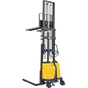 Northern Industrial Semi-Electric Stacker - 2200-Lb. Capacity, 98in. Max Height
