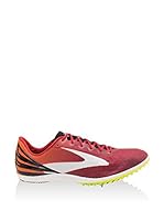 Brooks Zapatillas Deportivas Mach 17 Spike (Rojo / Naranja)