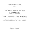 In the shadow of LaVoisier : the Annales de chimie and the establishment of a new science