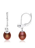 Lola Vanderkeen Pendientes Deep Chocolate Marrón