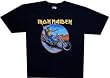IRON MAIDEN - Biker 08 World Tour - Black T-shirt