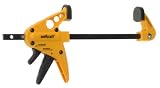 Wolfcraft 3455404 Quick-Jaw 4 3/8' Micro One-Handed Bar Clamp and Spreader