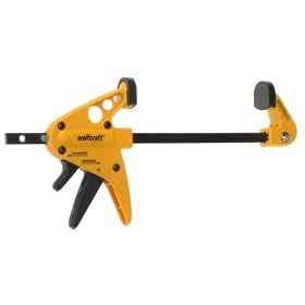 Wolfcraft 3455404 Quick-Jaw 4 3 8 Micro One-Handed Bar Clamp and Spreader by Wolfcraft