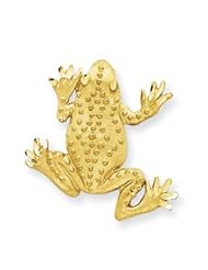 14k Gold Frog Slide