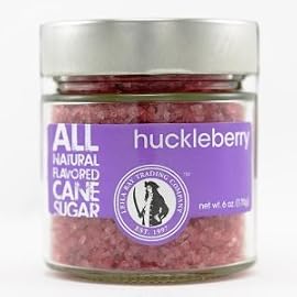 Leila Bay Trading Company Huckleberry Crystal Cane Sugar 6 Pack [Misc.]