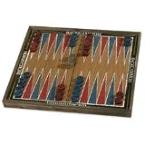 Melissa&Doug Classic Wooden Backgammon Set