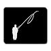 Fly Fishing fisherman Large Mousepad mouse pad Great Gift Idea