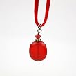 Glass Pendant - Wen Red 2