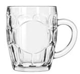 Almost Unbreakable - 19 oz. Sinatra Glass Beer Mugs - Set of 4.