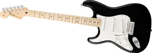 317zpS178FL Fender Standard Stratocaster®, Left Handed Electric Guitar, Black, Maple Fretboard