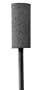 Rubberized Abrasive Cylinder - 800 Grit Silicon Carbide 3/32" Shank