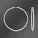 Roberto Coin 7.55ct t.w. Diamond In-And-Out Hoop Earrings In Gold