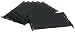 DII Black Fringed Placemat, Set of 6
