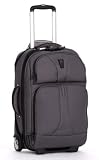 Delsey Helium Hyperlite Carry-On Exp. Trolley - Charcoal Grey - Delsey 40274CG