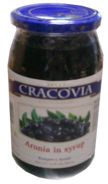 Aronia in Syrup (Cracovia) 31.3oz by Cracovia