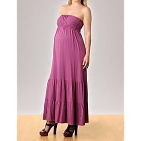Buy A Pea in the Pod Collection: Strapless Smocked Maternity Dress by A Pea in the Pod