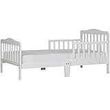 Dream On Me Classic Toddler Bed, White