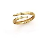 14k Polished Tango Style Ring - Size 7.0
