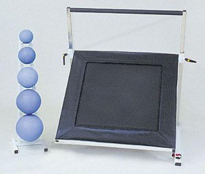 Plyoball II package (5 balls,ball rack, rebounder, booklet)