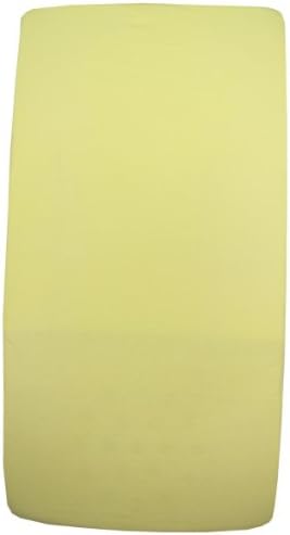 BabyPrem Nursery Bedding 1 Fitted Cotton Cradle Mattress Sheet 17 x 33" LEMON