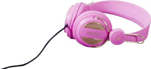 WeSC Oboe Golden Headphones (Magenta)