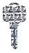 Tampa Bay Lightning Kwikset KW1 House Key