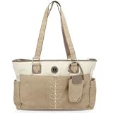 Carters Faux Suede Embroider Tote - Tan by carter's