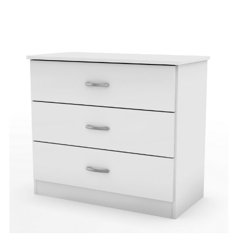 South Shore Libra Collection 3-Drawer Chest - Pure White