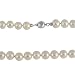 Bella Donna Damen Perlenkette 925/000 Silber S��wasser-Zuchtperlen wei� 9,0 - 9,5 mm 45 cm 635531