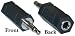 3.5mm Stereo Female / 3.5mm Mono Male Adaptor