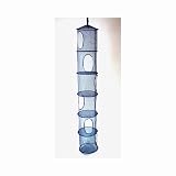 The Original Bongo Bag Round Hanging Closet Organizer in Navy