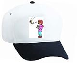 White Cap with human, body, binoculars, individuals, individual, persons, singing, humans,... by SHOPZEUS