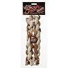 Rawhide Brand� 10"-11" Root Beer Twists Braided Rawhide Roll - 2 Pack