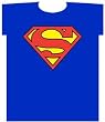Superman Men's Classic Shield S Logo Tee
