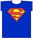 Superman Men's Classic Shield S Logo Tee