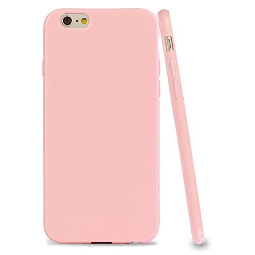 iPhone 6s Case,[4.7 inch]by Ailun,Shock-Absorption Bumper,Anti-Scratch,Fingerprint&Oil Stain,Slim&Light,Shell Soft Colorized TPU Back Cover,Siania Retail Package[Pink]
