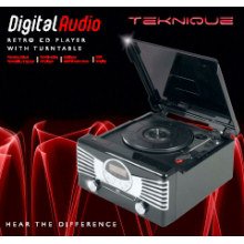 Teknique Digital Audio Retro CD Player & Turntable