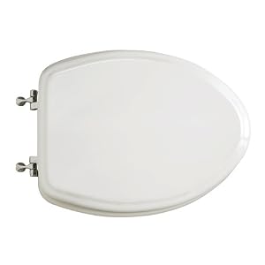 American Standard 5725.064.020 Standard Collection Elongated Toilet Seat with Cover, White