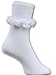 Frilly Lace Bobby Socks for Ladies Trim