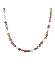 Multi-Colored and Multi-Shape Freshwater Cultured Pearl Endless Necklace (5-11mm), 72"