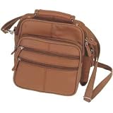 Roma Genuine Leather Brown Organizer Bag Handbag Purse by Roma