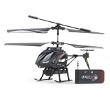 iCam Helicopter with Camera for iPhone, iPad and Android (Black)