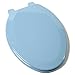Comfort Seats C014WD45 Deluxe Molded Wood Toilet Seat, Elongated, Regency Blue
