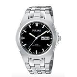 Mens Pulsar Stainless Steel Watch with Day and Date Pulsar by Seiko (WI9090) by Pulsar