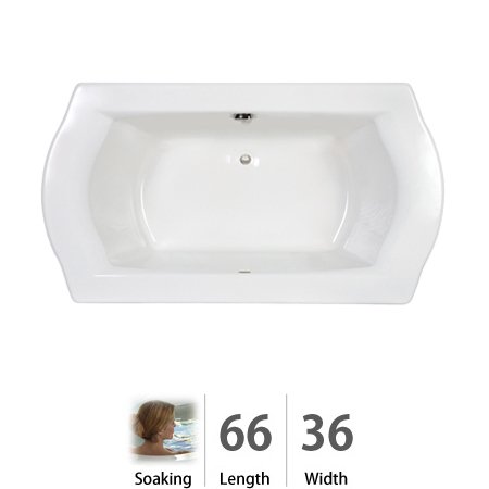 Jacuzzi SAL6636BCXXXXW Salerno 6636 Bath White