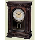 Bulova metropolis Walnut Mantel Clock - B1928